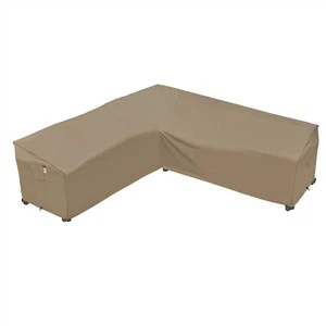 Couverture sectionnelle extérieure en forme de V